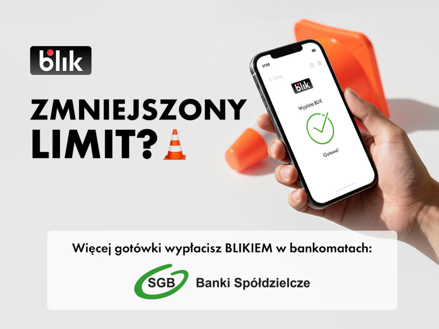 Wypłata BLIKIEM - zmniejszony limit?
